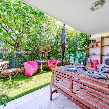 Rez De Jardin A 500 M De La * Cagnes-sur-Mer